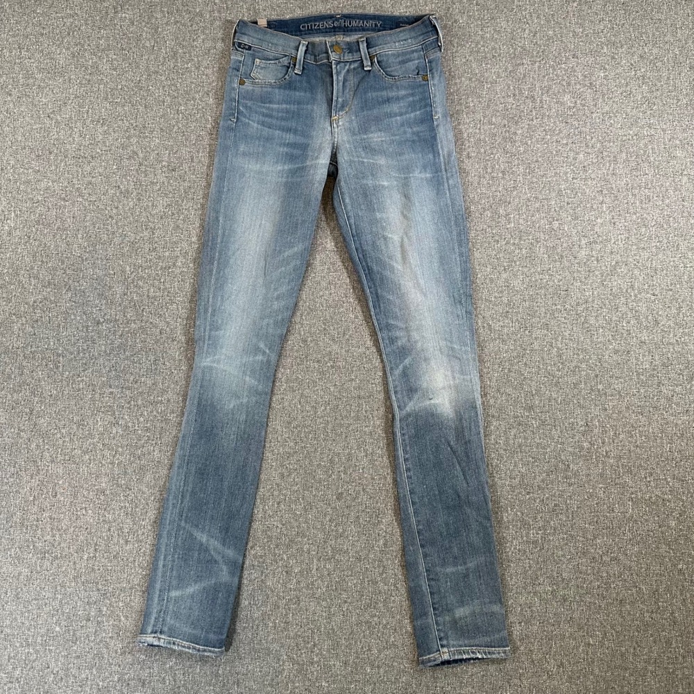 Citizens of Humanity Jeans Womens 25 Avedon Skinny Blue Stretch Denim 1300D-927